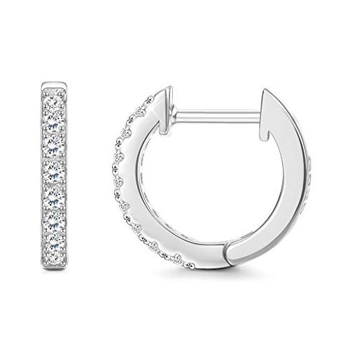Sllaiss 925 Sterling Silver Hoop Earrings Swarovski Cubic Zirconias Huggies Earrings for Women 13mm Cuff Earrings for Anniversary Birthday Silver Sllaiss 925 Sterling Silver Hoop Earrings Swarovski Cubic Zirconias Huggies Earrings for Women 13mm Cuff Earrings for Anniversary Birthday Silver