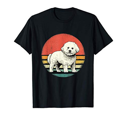 Bichon Frise Dog Lover Retro Vintage 70s Dog Pet Gift T-Shirt Bichon Frise Dog Lover Retro Vintage 70s Dog Pet Gift T-Shirt