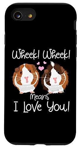 iPhone SE  2020    7   8 Wheek I Love You Guinea Pig Clothes Cavy Gift Guinea Pig Case