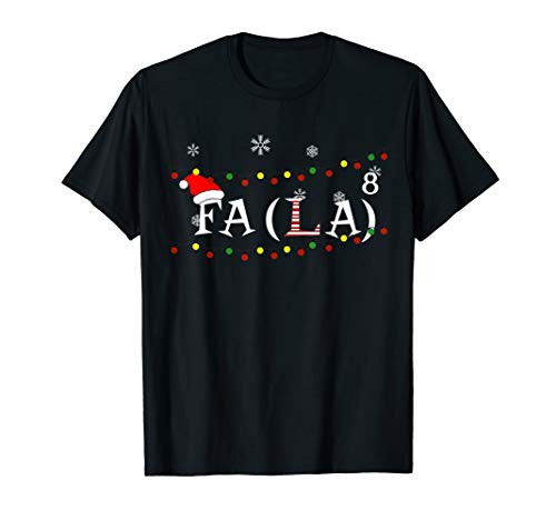 Funny Christmas Math Fa La T Shirt T-Shirt Funny Christmas Math Fa La T Shirt T-Shirt