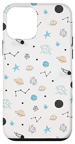 iPhone 12 mini Funny Astronomy Globe Moon Earth Stars Galaxy Lover Gift Case