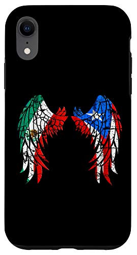iPhone XR Mexirican Puerto Rico Flag Mexico Mexican and Puerto Rican Case