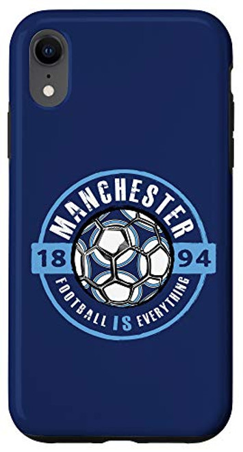 iPhone XR Football Is Everything - City of Manchester Vintage Case iPhone XR Football Is Everything - City of Manchester Vintage Case