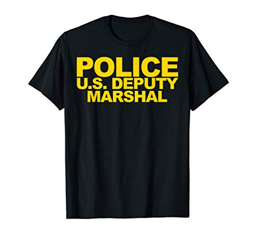 U.S. Deputy Marshal Shirt Front Print Law Enforcement