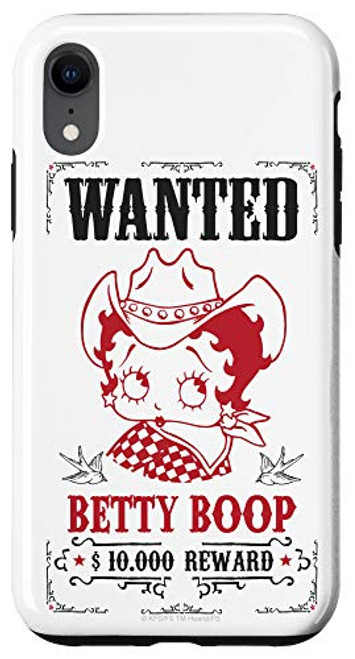 iPhone XR Betty Boop Wanted Poster Case iPhone XR Betty Boop Wanted Poster Case