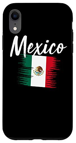 iPhone XR Team Mexico   Vintage Mexican Flag Sports Player Gifts Case