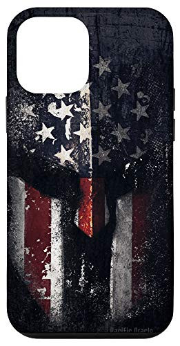 iPhone 12 mini American Patriotic USA Flag Spartan Warrior Case