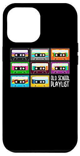 iPhone 12 Pro Max Vintage Old School Playlist 80s 90s Cassette Tape Mixtape Case