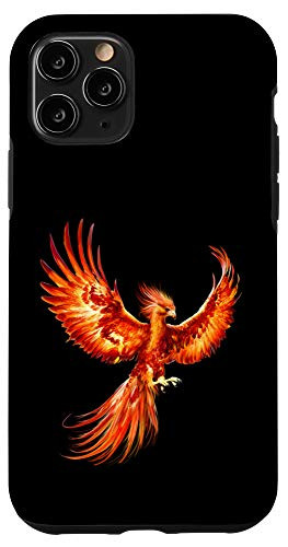 iPhone 11 Pro Rising Phoenix Fire Fenix Inspirational Fantasy Gift Case