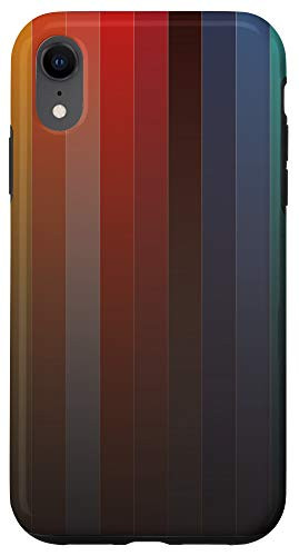 iPhone XR Rainbow Lines And Stripes Pattern Case