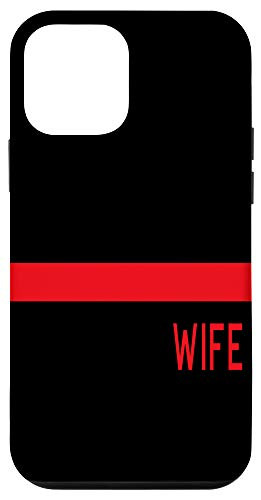 iPhone 12 mini Thin Red Line Family Firefighter Wife Case