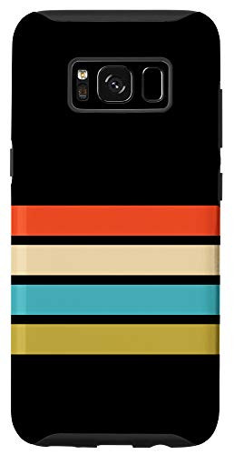 Galaxy S8 Retro Line 70s 80s Vintage Case