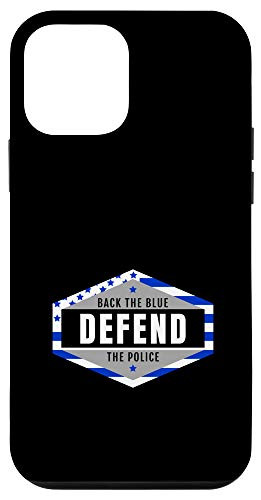 iPhone 12 mini Defend The Police - Thin Blue Line Flag - Pro Police Support Case