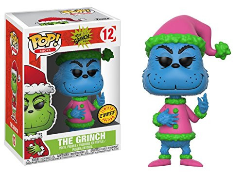 How the Grinch Stole Christmas! Santa Grinch Chase Ver. Pop! Books Vinyl Figure