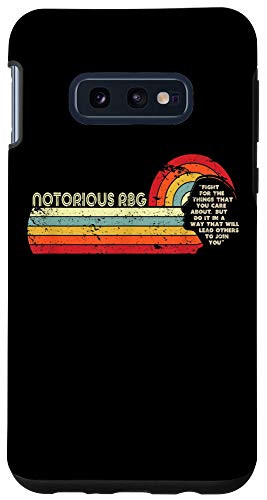 Galaxy S10e Vintage Fight For The Things You Care About RBG Ruth Case