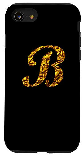 iPhone SE  2020    7   8 Initial Alphabet Monogram Gift Idea Letter B Case