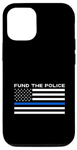 iPhone 12 12 Pro Fund The Police - Thin Blue Line Flag Case