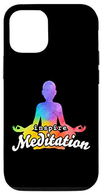 iPhone 12 12 Pro inspire Meditation Yoga Self Care Workout Gift Women Girls Case