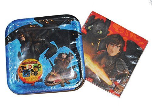 How to Train Your Dragon 2 Cake Plates and Napkins by Hallmark