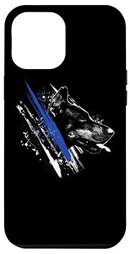 iPhone 12 Pro Max K9 Police Officer Thin Blue Line Case