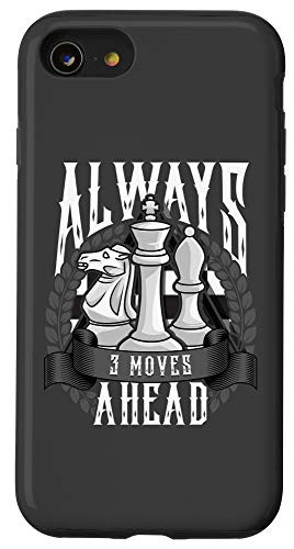 iPhone SE  2020    7   8 Always 3 Moves Ahead Chess Player Funny Case