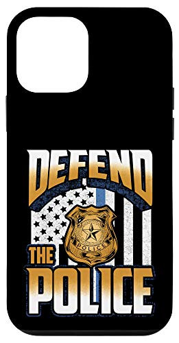 iPhone 12 mini Blue Line American Flag Defend The Police Case