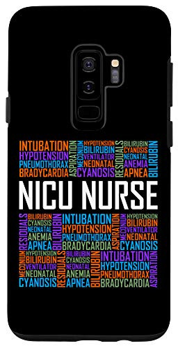 Galaxy S9plus  NICU Nurse Words Gift Neonatal Nursing Care Newborn Gifts Case