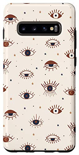Galaxy S10plus  Evil eye magic boho witch Case