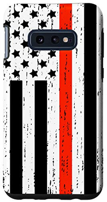 Galaxy S10e Fire Department Thin Red Line American Flag Firefighter Case Galaxy S10e Fire Department Thin Red Line American Flag Firefighter Case