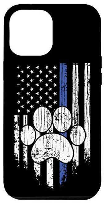 iPhone 12 Pro Max K9 Police Officer American Flag Thin Blue Line USA Case iPhone 12 Pro Max K9 Police Officer American Flag Thin Blue Line USA Case