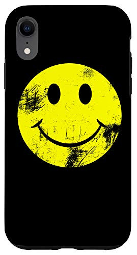 iPhone XR Happy Yellow Smiley Face Emoji Case