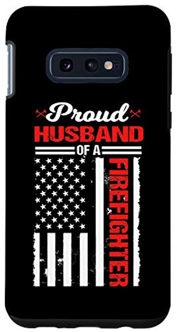 Galaxy S10e Husband Of A Firefighter Vintage Thin Red Line Fireman Gift Case Galaxy S10e Husband Of A Firefighter Vintage Thin Red Line Fireman Gift Case