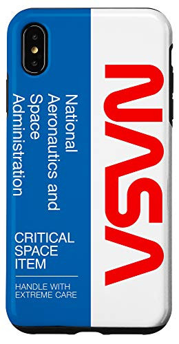 iPhone XS Max NASA - Critical Space Item - Handle with Extreme Care Case