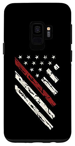Galaxy S9 Firefighter Fireman Thin Red - line Funny T Shirt Case