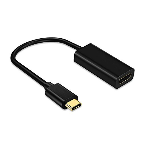 USB C to HDMI Adapter 4K@60Hz, USB 3.1 Type C HDMI Converter Cord for Galaxy S8/S8 Plus/Note 8, 2017/ 2016 MacBook, 2017/ 2016 Macbook Pro, iMac, Chromebook Pixel, Dell XPS 15