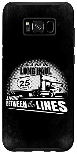 Galaxy S8plus  Long Haul 25 Years CDL Truck Driver Back Case