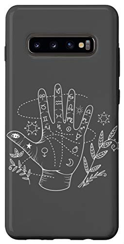 Galaxy S10plus  Palmistry Palm Reading Hand Fortune Teller Heart Line Future Case