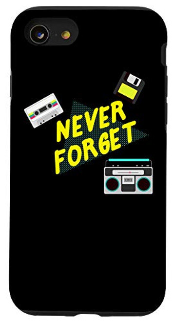 iPhone SE  2020    7   8 Funny Never Forget Floppy Disk VHS and Casette Tapes s Case