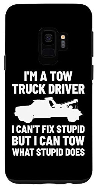 Galaxy S9 Tow Truck Driver Gift Funny Tow Operator Case Galaxy S9 Tow Truck Driver Gift Funny Tow Operator Case