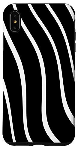 iPhone XS Max Case Wavy Lines Phone Cover Case