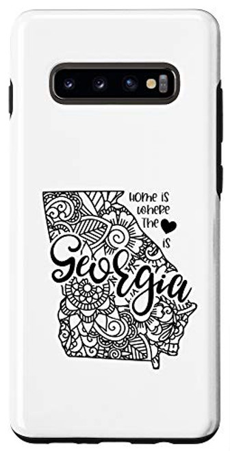 Galaxy S10plus Georgia State Meme With Line Art Graphic Case Galaxy S10plus Georgia State Meme With Line Art Graphic Case