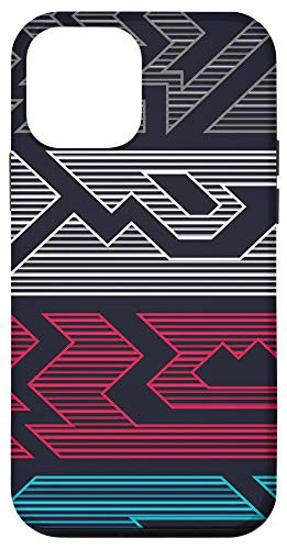iPhone 12 mini Simple Irregular Line Pattern Phone Case