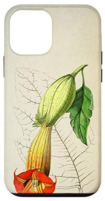 iPhone 12 mini Vintage Garden Retro Botanical Flower Floral Art Print Phone Case iPhone 12 mini Vintage Garden Retro Botanical Flower Floral Art Print Phone Case