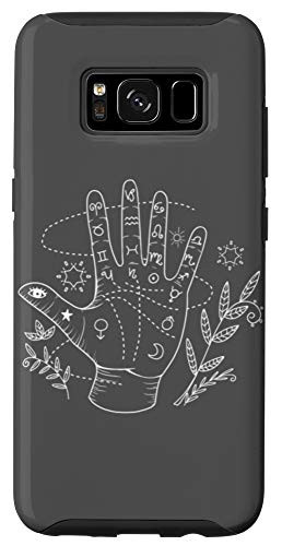 Galaxy S8 Palmistry Palm Reading Hand Fortune Teller Heart Line Future Case