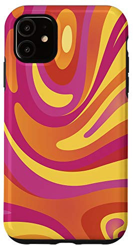 iPhone 11 Psychedelic Retro 70s 80s Hippie Case