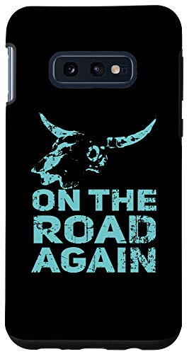 Galaxy S10e On The Road Again Traveling Road Warrior Driver Trucker Case