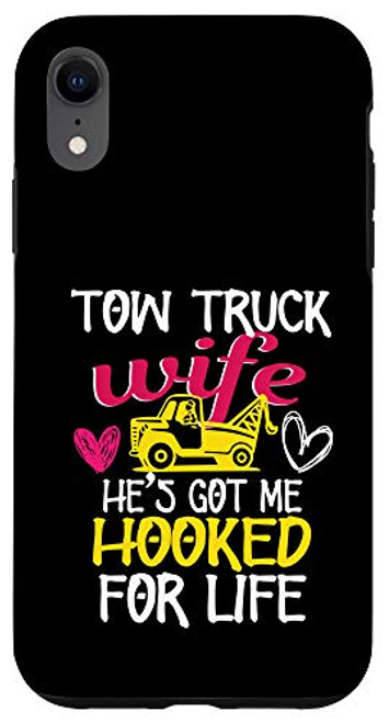 iPhone XR Tow Truck Driver Wife Women Funny Gift Case iPhone XR Tow Truck Driver Wife Women Funny Gift Case