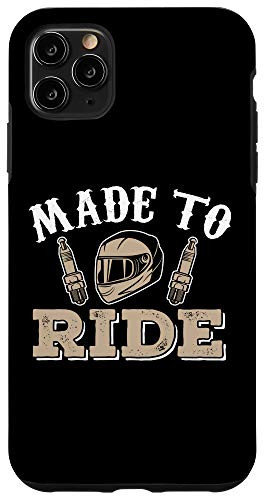 iPhone 11 Pro Max Funny Made To Ride Motorcycle Racer Biker Moto Driver Gift Case