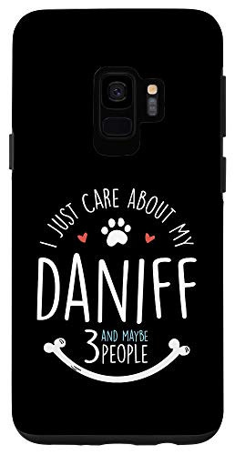 Galaxy S9 I Just Care About My Daniff Phone Case