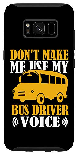 Galaxy S8 Funny Bus Driver Voice School Bus Case